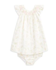 Присборенное платье и шаровары с цветочным принтом для девочек - для малышей Ralph Lauren