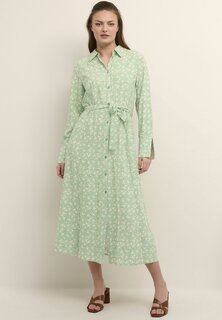 Платье-рубашка Cream, зеленый