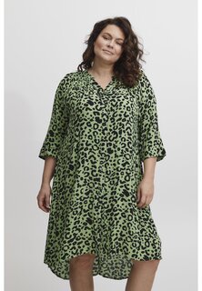 Платье-рубашка Fransa, бутылочно-зеленый