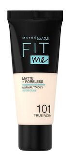 Maybelline Fit Me Matte+Poreless Праймер для лица, 101 True Ivory