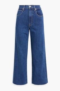 Укороченные джинсы широкого кроя Grace с высокой посадкой SLVRLAKE, синий