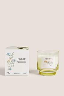 (170g) ароматическая свеча son de baies Zara, белый