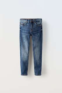Очень гибкие джинсы премиум Zara, синий