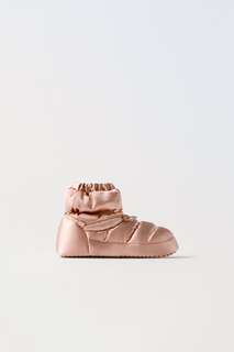 Ботинки балетные Zara, розовый