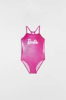 Купальник bañador barbie mattel Zara, фуксия