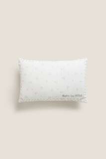 Подушка из хлопка clover Zara, устричный белый