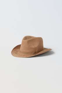 Костюм ковбойская шляпа Zara, кожа