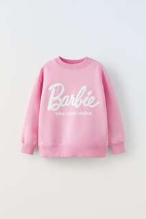 Свитер barbie mattel с пайетками Zara, розовый