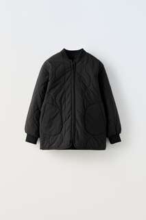 Двусторонняя утепленная куртка для пилота Zara, черный