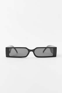 Прямоугольные солнцезащитные очки Zara, черный