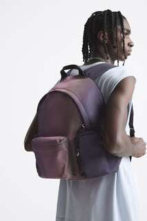 Одноцветный рюкзак из нейлона Zara, разноцветный
