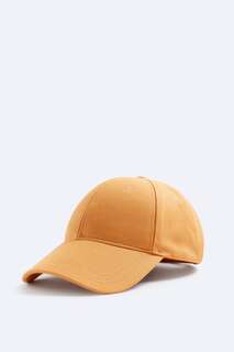 Текстурированная кепка Zara, светло-оранжевый
