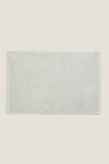 Коврик для ванны из текстурированной махровой ткани Zara, аквамарин