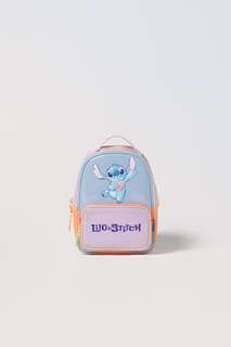 Мини-рюкзак vinyl lilo &amp; stitch disney Zara, розовый