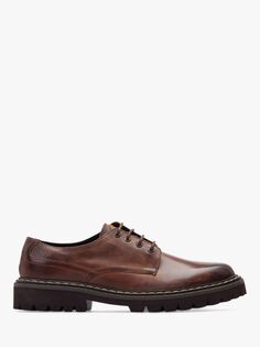 Кожаные формальные туфли Base London Wick, коричневые