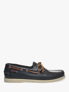 Кожаные топсайдеры Sebago Portland Martellato