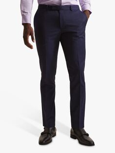 Брюки-эластичные брюки Moss Slim Fit Ink, Чернильный цвет