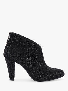 KG Kurt Geiger Ботильоны с украшением Soul Bling, черные