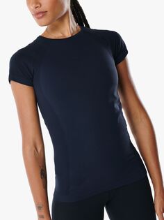 Беговая футболка Sweaty Betty Athlete, темно-синяя