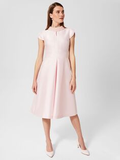 Платье Hobbs Marcella из бисера, бледно-розовое Hobb's