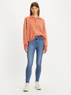 Джинсы скинни Levi&apos;s 720 с высокой талией, Love Song Mid Levis