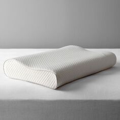 Специализированная стандартная подушка из синтетической двусторонней пены с эффектом памяти John Lewis, средняя/жесткая