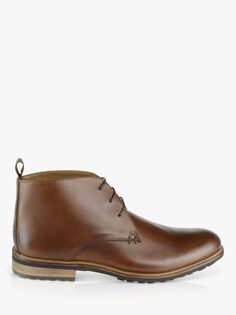 Кожаные ботинки чукка Silver Street London Ludgate, коричневые