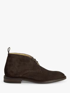 John Lewis замшевые ботинки чукка коричневые, средний размер