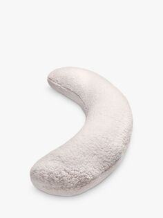 Подушка для поддержки тела во всю длину из шерпа-флиса Kally Sleep, белая