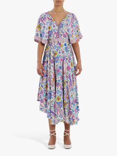 Платье с цветочным принтом Lollys Laundry Nightingale, Многоцветный