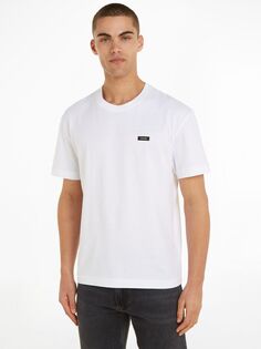 Футболка Calvin Klein Logo Comfort, ярко-белая