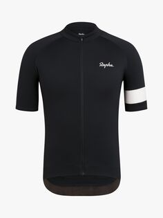 Велосипедная футболка Rapha Core с короткими рукавами, черная