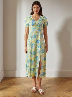 Платье миди с цветочным принтом Albaray Lucy, Многоцветный