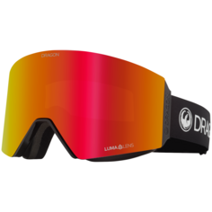 Лыжные очки Dragon RVX MAG OTG Low Bridge Fit, красный