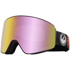 Лыжные очки Dragon PXV Low Bridge Fit, розовый