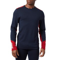 Базовый топ Helly Hansen Lifa Merino Midweight Crew Base Layer, нави