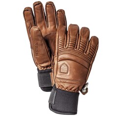 Лыжные перчатки Hestra Fall Line, коричневый
