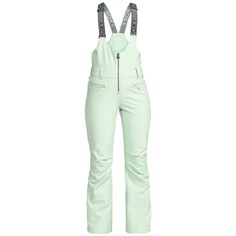 Горнолыжные брюки с подтяжками Roxy Summit, зеленый