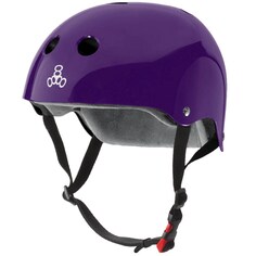 Шлем для скейтбординга Triple 8 The Certfied Sweatsaver, фиолетовый