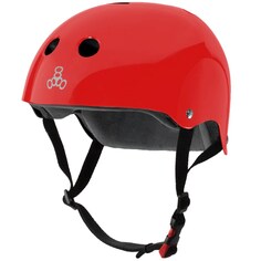 Шлем для скейтбординга Triple 8 The Certfied Sweatsaver, красный