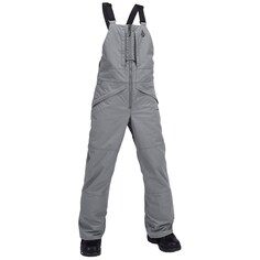 Горнолыжные брюки с подтяжками Volcom Barkley Insulated, серый