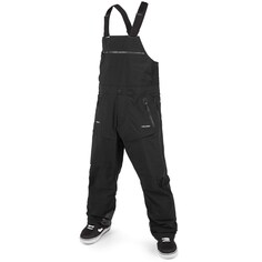 Горнолыжные брюки с подтяжками Volcom 3L GORE-TEX Overhauler, черный