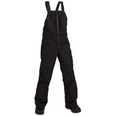 Горнолыжные брюки с подтяжками Volcom Barkley Insulated, черный