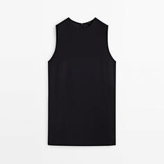 Платье Massimo Dutti Short Sleeveless, черный