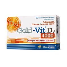 Olimp Gold-Vit D3 4000 витамин D3 в капсулах, 90 шт. ОЛИМП