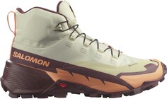 Походные ботинки Cross Hike 2 Mid GORE-TEX — женские Salomon, зеленый