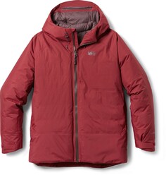 Пуховая гибридная куртка Stormhenge — женские размеры больших размеров REI Co-op, красный