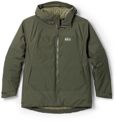 Пуховая гибридная куртка Stormhenge - Мужская REI Co-op, зеленый