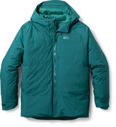 Пуховая гибридная куртка Stormhenge — женские размеры больших размеров REI Co-op, зеленый