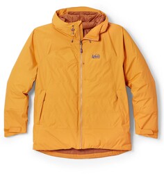 Пуховая гибридная куртка Stormhenge - Мужская REI Co-op, желтый
